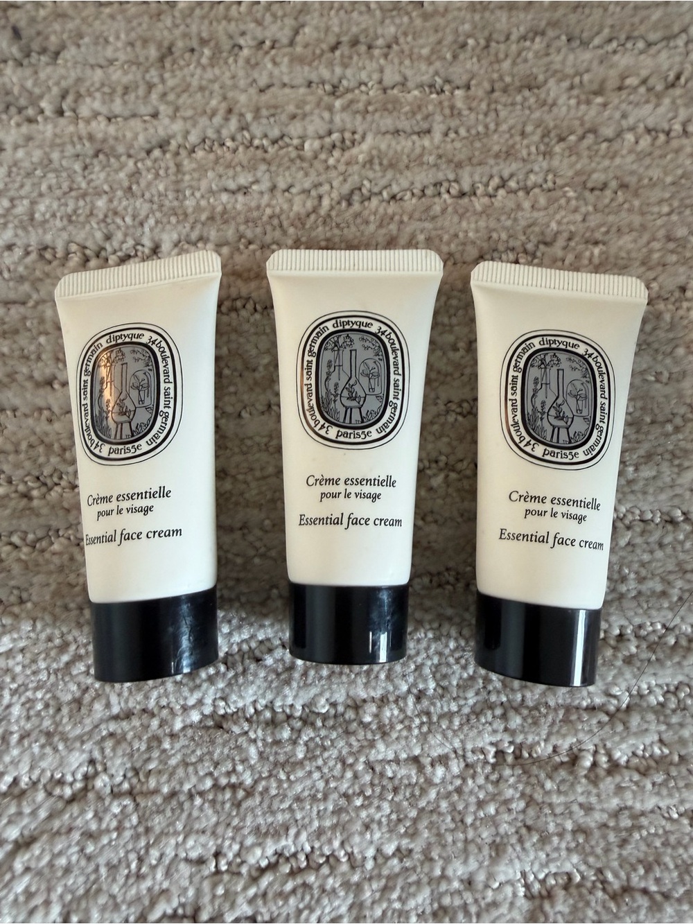 NEW Diptique Essential Face Cream set of 3 - 20mL each